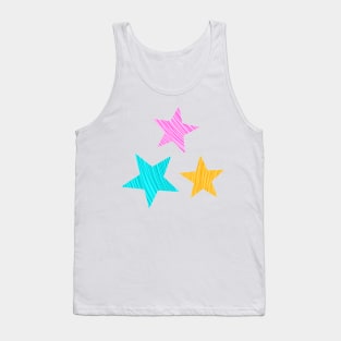 Set of three stars Tank Top